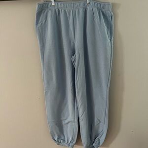 No Boundaries Light Blue Track Jogger Pants